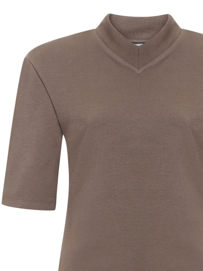Shop Attico The  T-shirts And Polos Beige