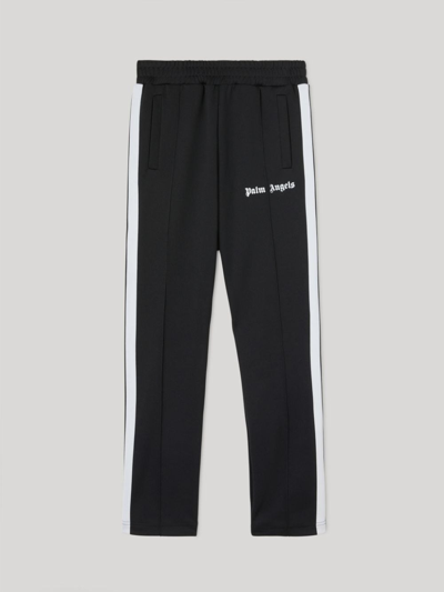 Shop Palm Angels Pantaloni In Black