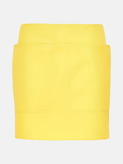 Shop Max Mara Gonna Bevanda In Yellow