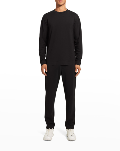 Shop Theory Men's Ryder Neoteric Knit Sweatshirt In Black