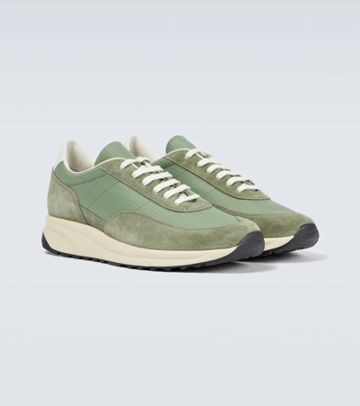 Shop Common Projects Track 80 Sneakers In Green