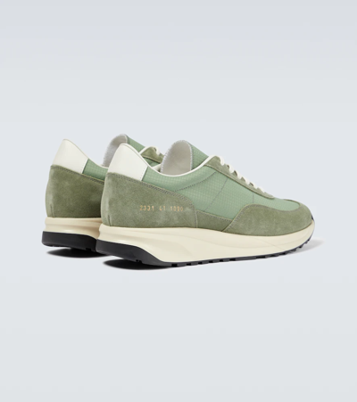 Shop Common Projects Track 80 Sneakers In Green