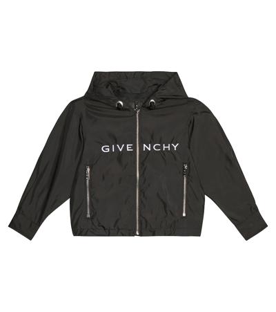 Shop Givenchy Logo Technical Jacket In Black