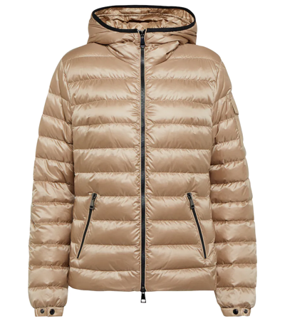 Moncler Bles Hooded Quilted Down Jacket In Light Beige | ModeSens