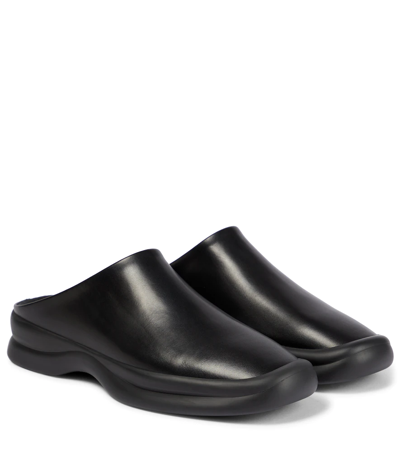 Shop The Row Town Leather Clogs In Black
