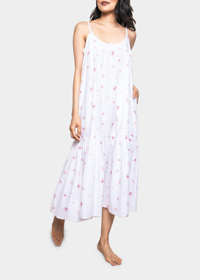 Shop Petite Plume Chloe Butterflies Nightgown In White