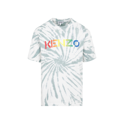 Shop Kenzo Cotton T-shirt Tshirt In Green