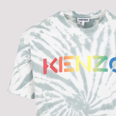 Shop Kenzo Cotton T-shirt Tshirt In Green