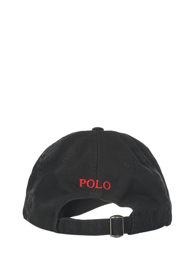 Shop Polo Ralph Lauren Hat In Black