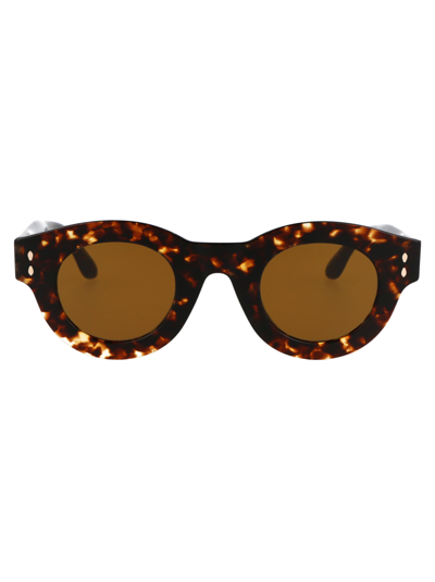 Shop Isabel Marant Im 0076/s Sunglasses In 08670 Havana