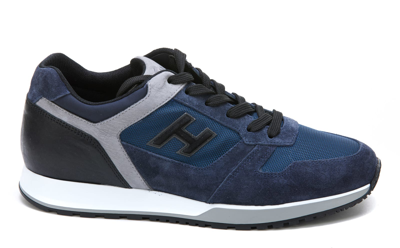 Shop Hogan H321 Sneakers In Blue