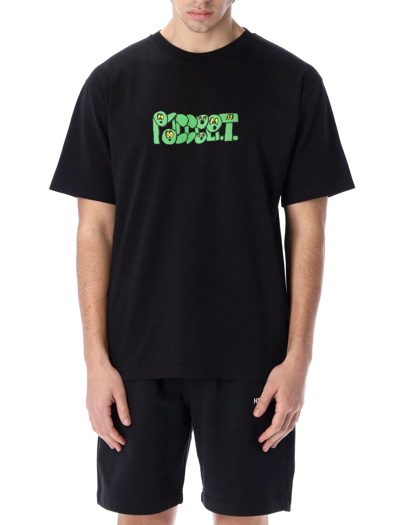 Shop Paccbet Captek Eyes T-shirt In Black