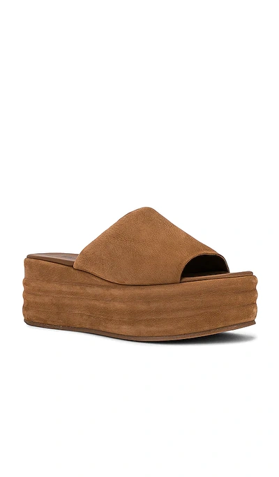 Free People Harbor Platform In Tan