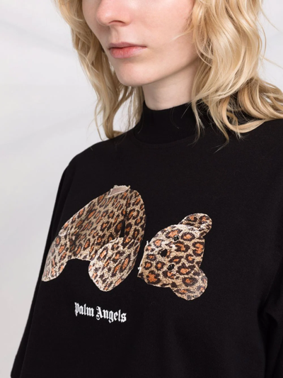 Shop Palm Angels Graphic-print Short-sleeve T-shirt In Black