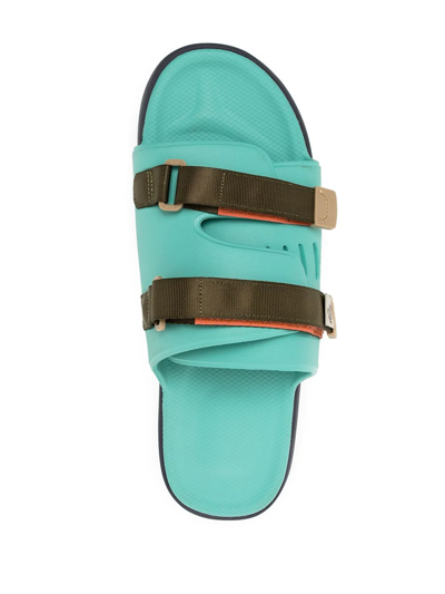 Suicoke Urich Chunky-sole Sandals In Green | ModeSens