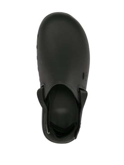 Shop Suicoke Cappo Slingback Sandals In Black
