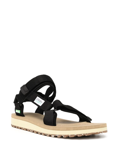 Shop Suicoke Depa-2cab-eco Sandals In Brown