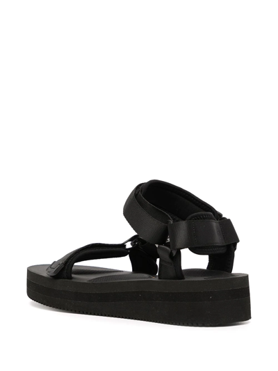 Shop Suicoke Depa-v2po Sandals In Black