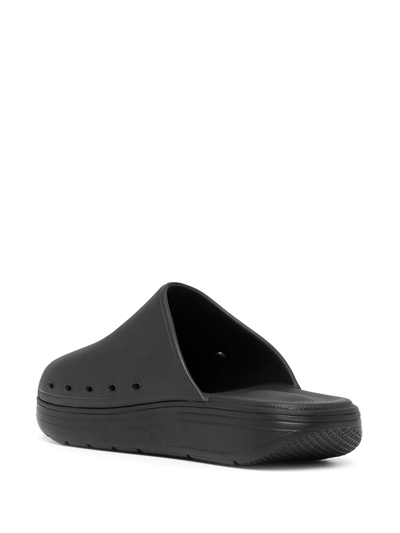 Shop Suicoke Polk Split-toe Sandals In Black