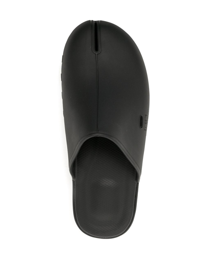 Shop Suicoke Polk Split-toe Sandals In Black