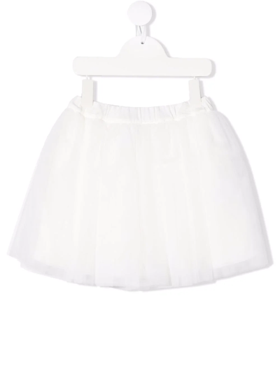 Douuod Layered Tutu Skirt In White