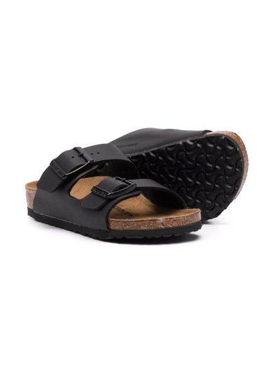 Shop Birkenstock Arizona Buckle-strap Sandals In Black