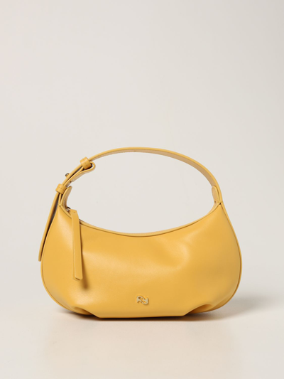 Shop Yuzefi Shoulder Bag  Woman Color Yellow