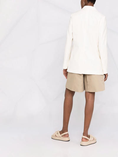 Ambush Tailored Single-breasted Blazer In Neutrals