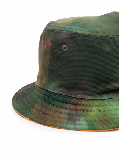 Shop Vans X Dobale Forever Sunny-print Bucket Hat In Grün