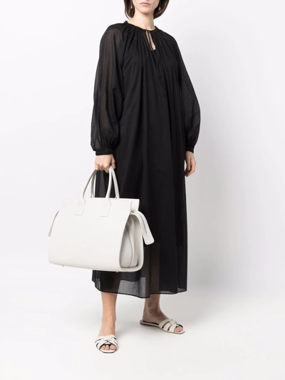 Marsèll Medium Leather Tote Bag In Nude