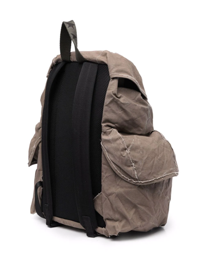 Shop Golden Goose Dreamer Multi-pocket Backpack In Braun