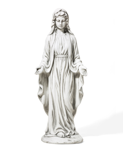 Glitzhome St. Francis Garden Statue Feeds Animals In Sand