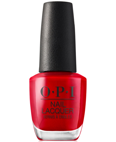 Shop Opi Nail Lacquer In Big Apple Red