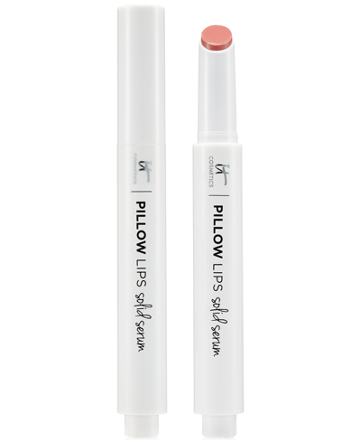 It Cosmetics Pillow Lips Solid Serum Lip Gloss Humble 0.07 oz/ 2.17 G In Humble