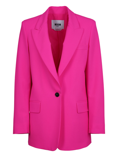 Shop Msgm Single In Pink