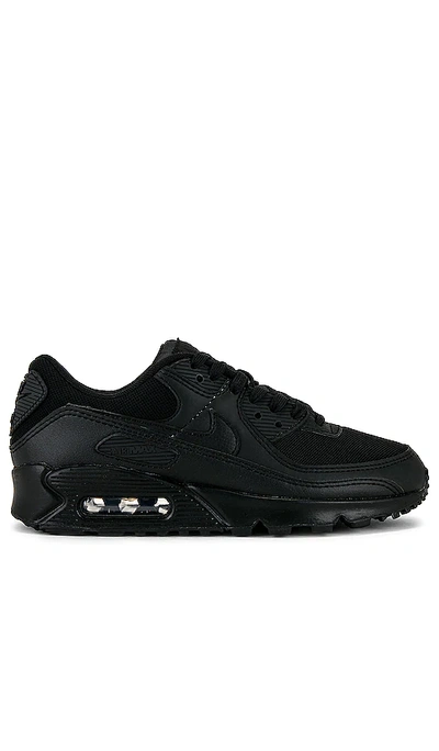 Shop Nike Air Max 90 Sneaker In Black