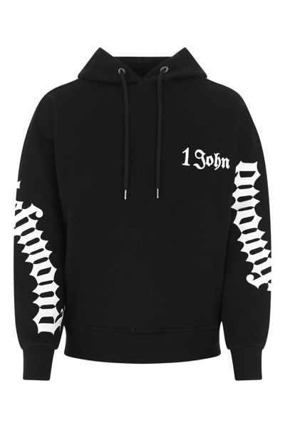 John Richmond Sweatshirt With Print In Black | ModeSens