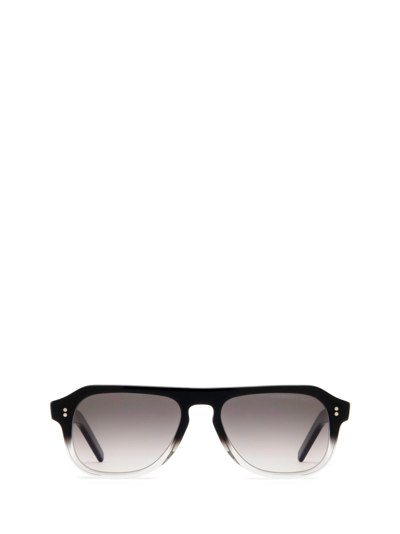 Shop Cutler And Gross Sunglasses In Black To Clear Fade