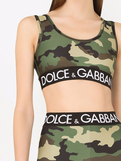 Shop Dolce & Gabbana Top Military