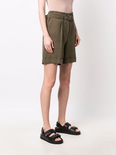 Shop Woolrich Shorts Green