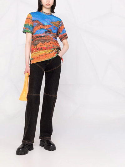 Ambush Printed T-shirt In Blue