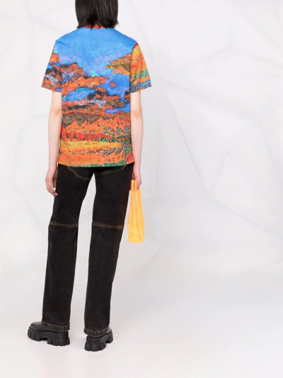 Ambush Printed T-shirt In Blue
