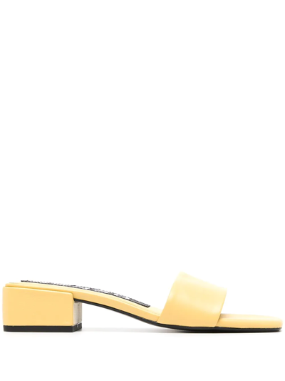 Senso Valli 30mm Open-toe Sandals In Yellow | ModeSens