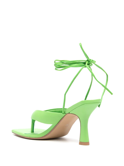 Shop Senso Ultima 80mm Flip-flop Sandals In Green