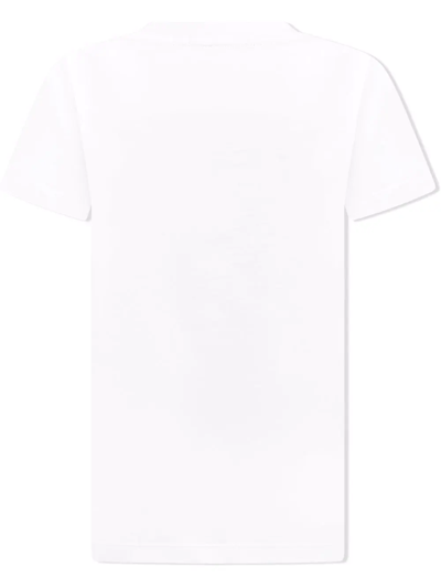 Shop Aigner Logo-print T-shirt In White