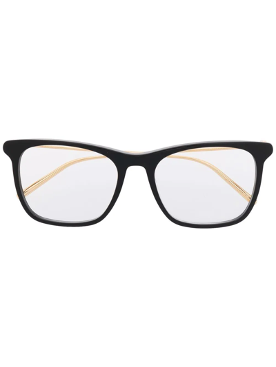 Shop Boucheron Square-frame Optical Glasses In Black