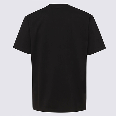 Shop Mackage Black Cotton T-shirt