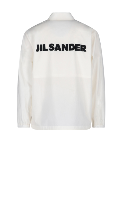 Shop Jil Sander Back Logo Jacket