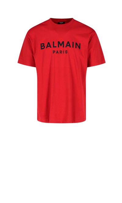Shop Balmain Logo T-shirt