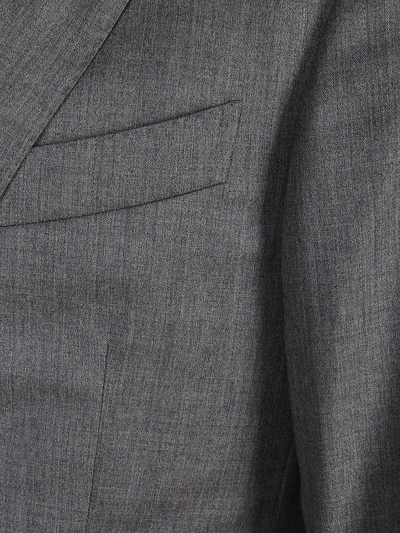 Shop Ermenegildo Zegna Grey Wool Two-piece Suit In Grigio